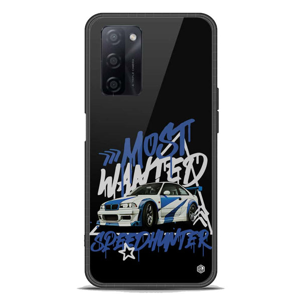 Most Wanted Speedhunter Series Soft Phone Case - Premium Glass Case - Oppo A55 5G