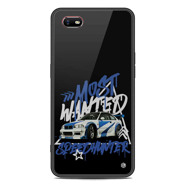 Most Wanted Speedhunter Series Soft Phone Case - Premium Glass Case - Oppo A1k