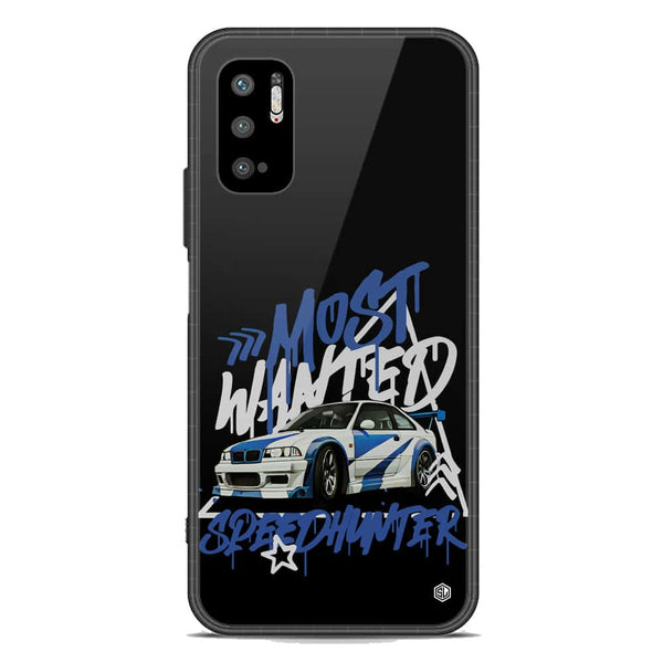 Most Wanted Speedhunter Series Soft Phone Case - Premium Glass Case - Xiaomi Redmi Note 10 5G