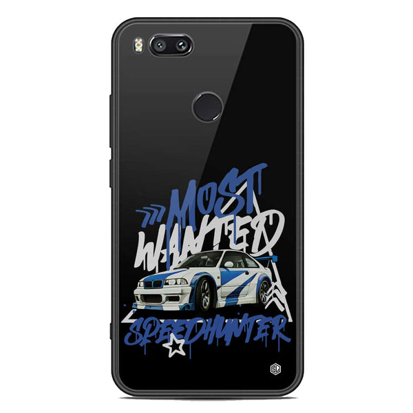Most Wanted Speedhunter Series Soft Phone Case - Premium Glass Case - Xiaomi Mi A1 / Mi 5X