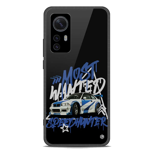 Most Wanted Speedhunter Series Soft Phone Case - Premium Glass Case - Xiaomi 12