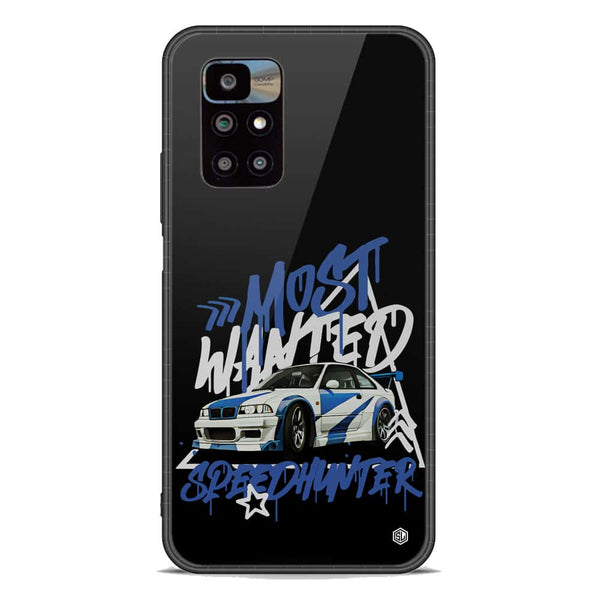 Most Wanted Speedhunter Series Soft Phone Case - Premium Glass Case - Xiaomi Redmi 10 Prime
