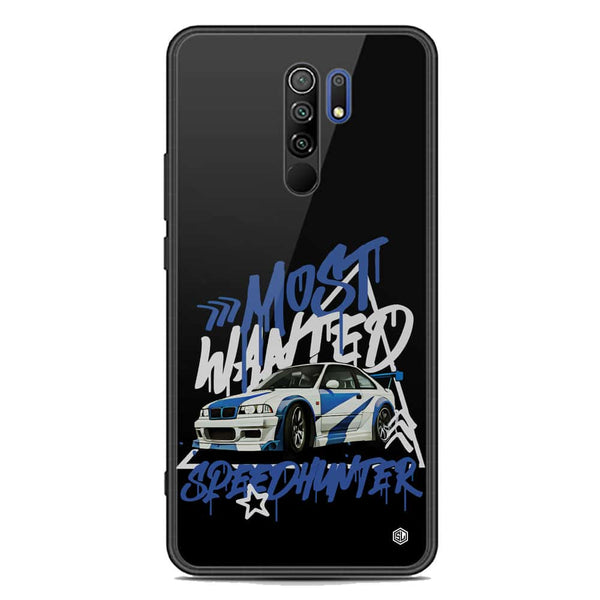 Most Wanted Speedhunter Series Soft Phone Case - Premium Glass Case - Xiaomi Redmi 9