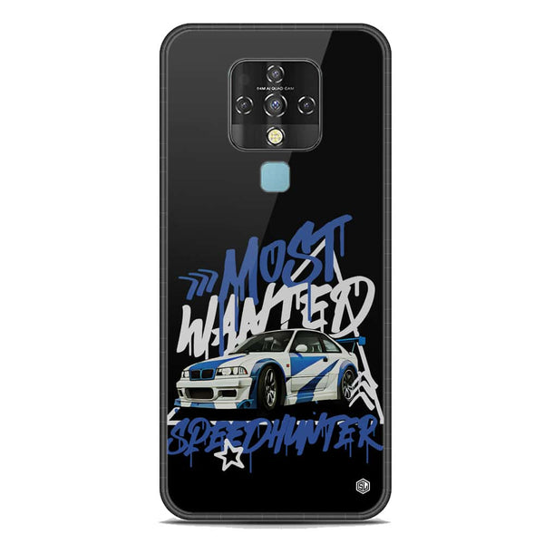 Most Wanted Speedhunter Series Soft Phone Case - Premium Glass Case - Tecno Camon 16