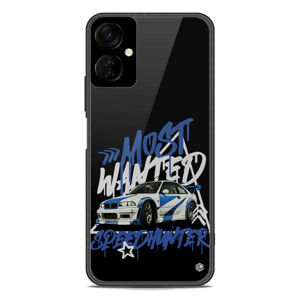 Most Wanted Speedhunter Series Soft Phone Case - Premium Glass Case - Tecno Spark 9T