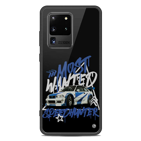 Most Wanted Speedhunter Series Soft Phone Case - Premium Glass Case - Samsung Galaxy S20 Ultra