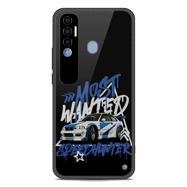 Most Wanted Speedhunter Series Soft Phone Case - Premium Glass Case - Tecno Spark 7 Pro