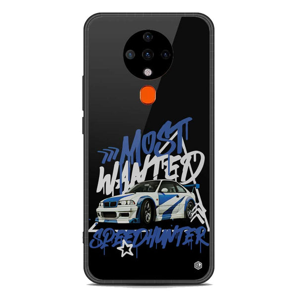 Most Wanted Speedhunter Series Soft Phone Case - Premium Glass Case - Tecno Spark 6