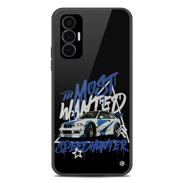 Most Wanted Speedhunter Series Soft Phone Case - Premium Glass Case - Tecno Pova 3