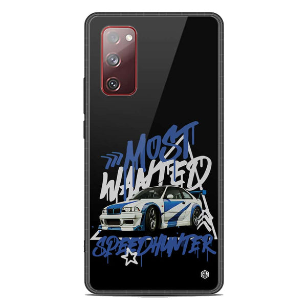 Most Wanted Speedhunter Series Soft Phone Case - Premium Glass Case - Samsung Galaxy S20 FE