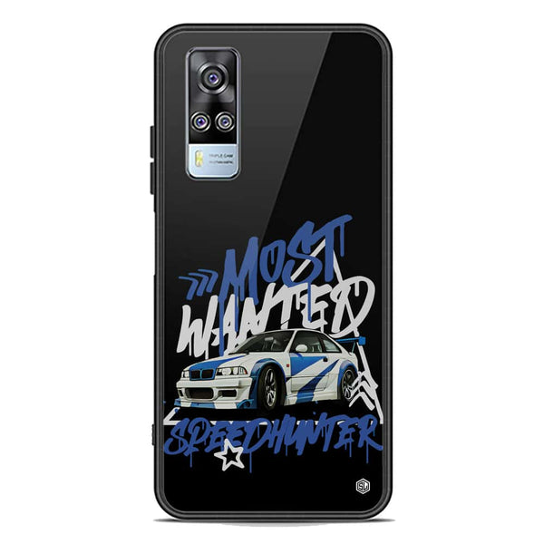 Most Wanted Speedhunter Series Soft Phone Case - Premium Glass Case - Vivo Y51 (2020 December)