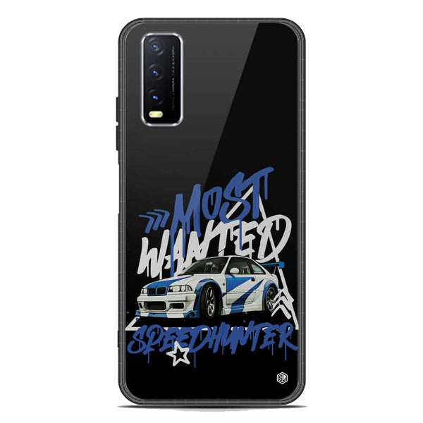 Most Wanted Speedhunter Series Soft Phone Case - Premium Glass Case - Vivo Y20s