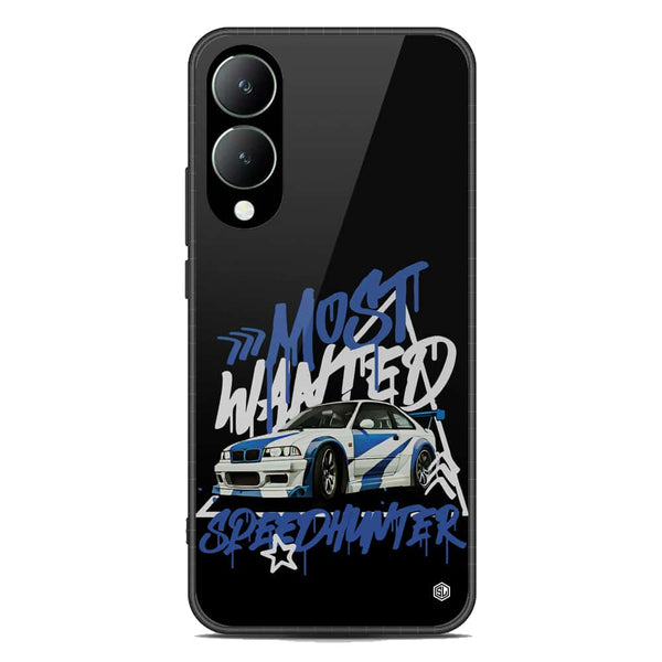 Most Wanted Speedhunter Series Soft Phone Case - Premium Glass Case - Vivo Y17s