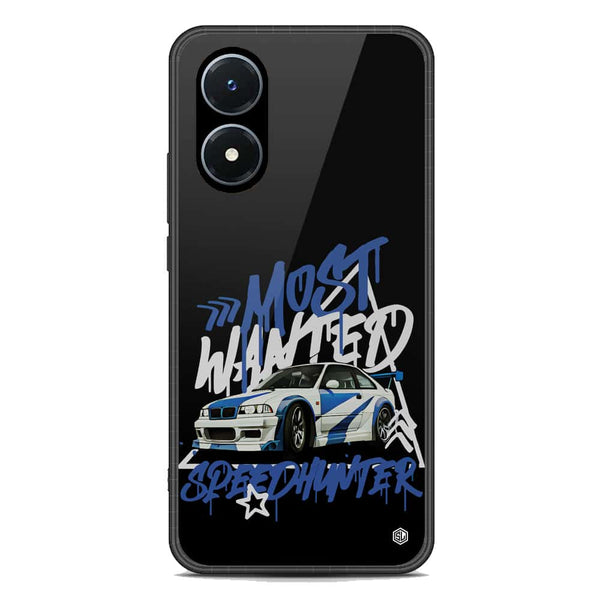 Most Wanted Speedhunter Series Soft Phone Case - Premium Glass Case - Vivo Y02s
