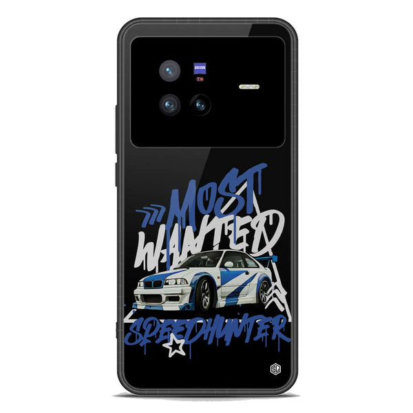 Most Wanted Speedhunter Series Soft Phone Case - Premium Glass Case - Vivo X80