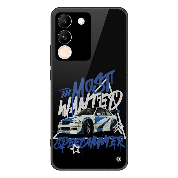 Most Wanted Speedhunter Series Soft Phone Case - Premium Glass Case - Vivo V29e