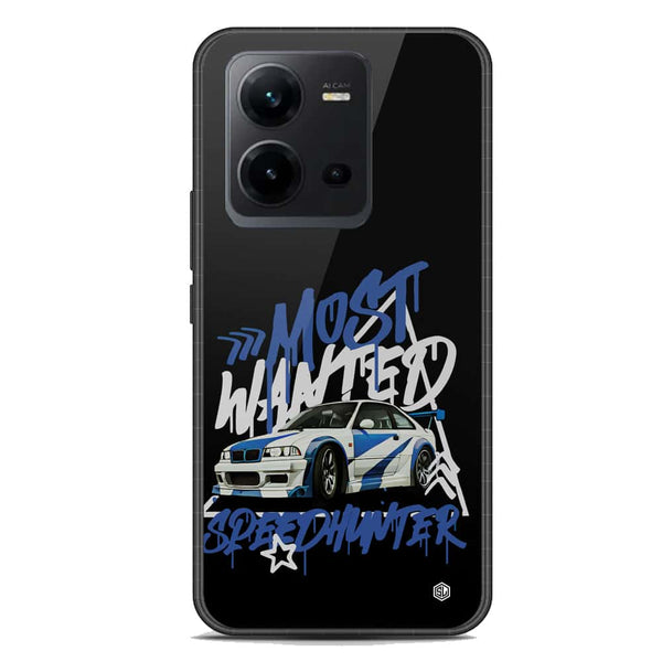 Most Wanted Speedhunter Series Soft Phone Case - Premium Glass Case - Vivo V25 5G