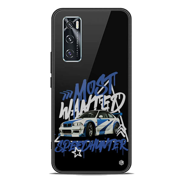 Most Wanted Speedhunter Series Soft Phone Case - Premium Glass Case - Vivo V20 SE