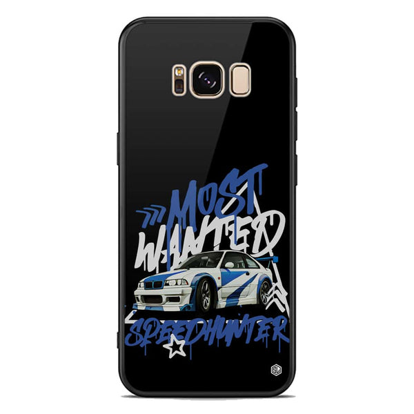 Most Wanted Speedhunter Series Soft Phone Case - Premium Glass Case - Samsung Galaxy S8 Plus