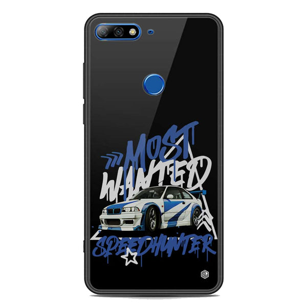 Most Wanted Speedhunter Series Soft Phone Case - Premium Glass Case - Huawei Y7 Prime 2018
