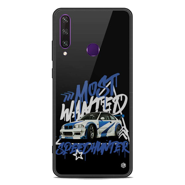 Most Wanted Speedhunter Series Soft Phone Case - Premium Glass Case - Huawei Y6p