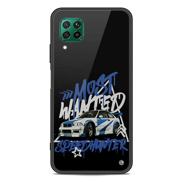 Most Wanted Speedhunter Series Soft Phone Case - Premium Glass Case - Huawei P40 lite