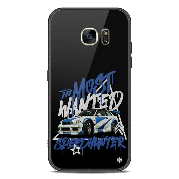 Most Wanted Speedhunter Series Soft Phone Case - Premium Glass Case - Samsung Galaxy S7