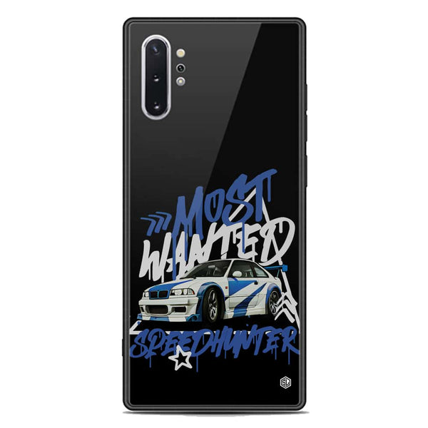 Most Wanted Speedhunter Series Soft Phone Case - Premium Glass Case - Samsung Galaxy Note 10 Plus