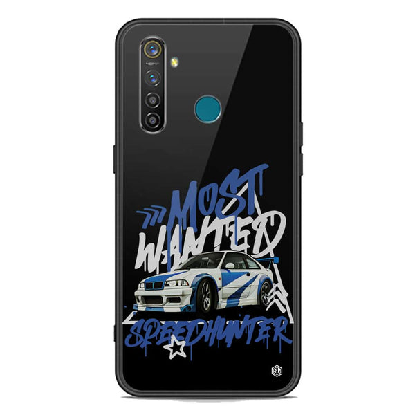 Most Wanted Speedhunter Series Soft Phone Case - Premium Glass Case - Realme Q