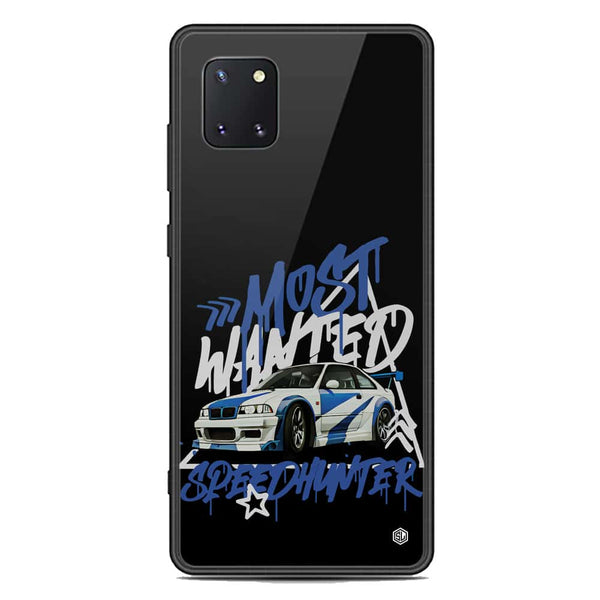 Most Wanted Speedhunter Series Soft Phone Case - Premium Glass Case - Samsung Galaxy Note 10 Lite