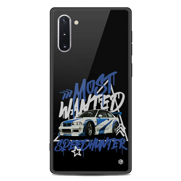 Most Wanted Speedhunter Series Soft Phone Case - Premium Glass Case - Samsung Galaxy Note 10