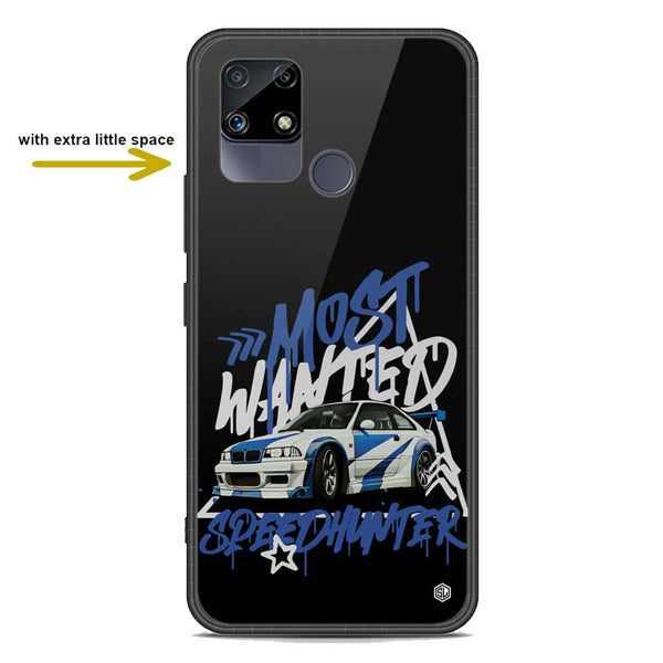 Most Wanted Speedhunter Series Soft Phone Case - Premium Glass Case - Realme 30A