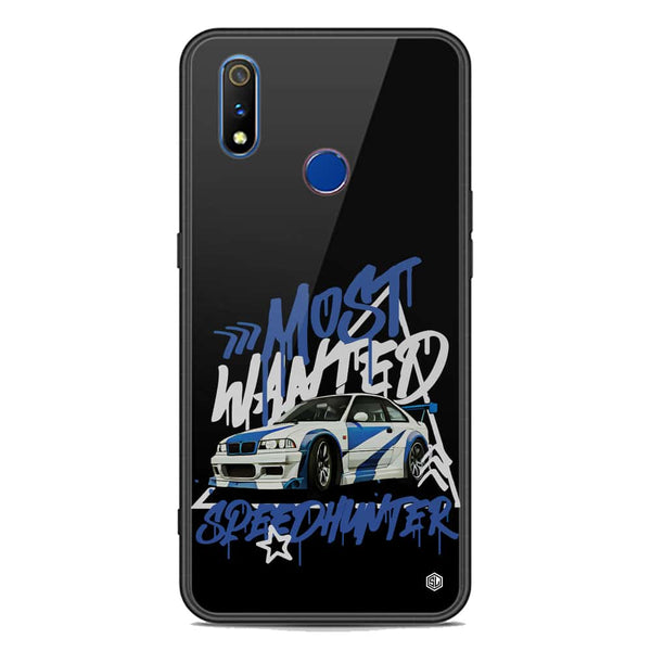 Most Wanted Speedhunter Series Soft Phone Case - Premium Glass Case - Realme 3i