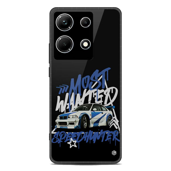 Most Wanted Speedhunter Series Soft Phone Case - Premium Glass Case - Infinix Note 30