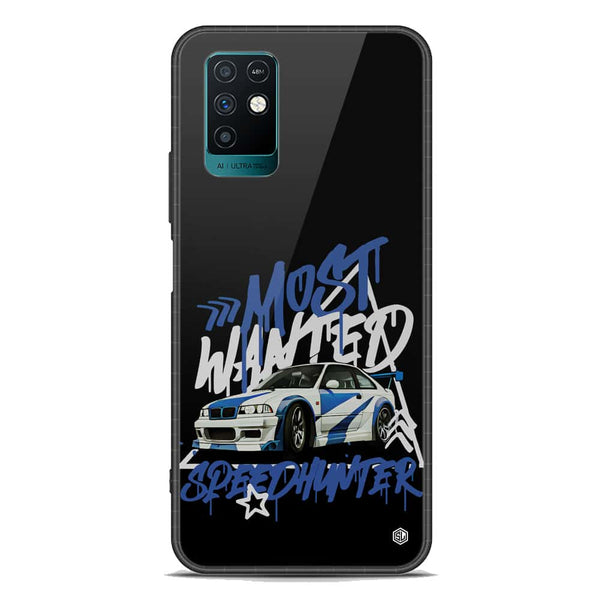 Most Wanted Speedhunter Series Soft Phone Case - Premium Glass Case - Infinix Note 10