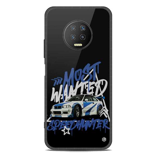 Most Wanted Speedhunter Series Soft Phone Case - Premium Glass Case - Infinix Note 7