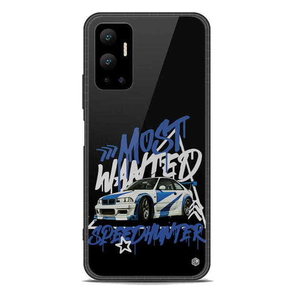 Most Wanted Speedhunter Series Soft Phone Case - Premium Glass Case - Infinix Hot 12