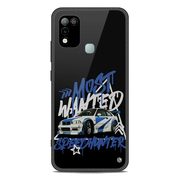 Most Wanted Speedhunter Series Soft Phone Case - Premium Glass Case - Infinix Hot 10 Play