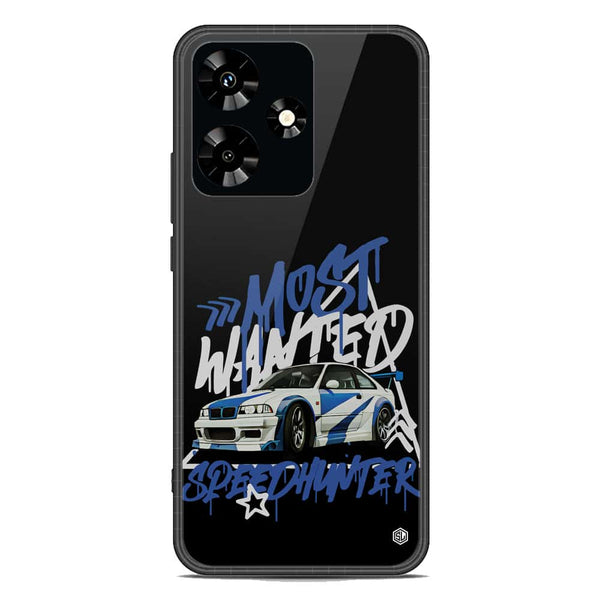 Most Wanted Speedhunter Series Soft Phone Case - Premium Glass Case - Infinix Hot 30