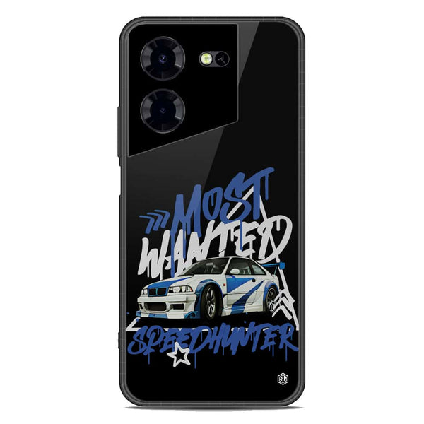 Most Wanted Speedhunter Series Soft Phone Case - Premium Glass Case - Tecno Pova 5 Pro
