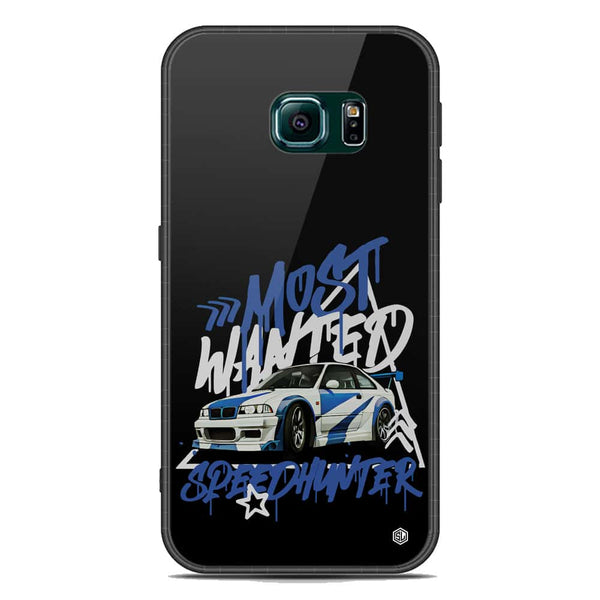 Most Wanted Speedhunter Series Soft Phone Case - Acrylic Glass Case - Samsung Galaxy S6 Edge Plus
