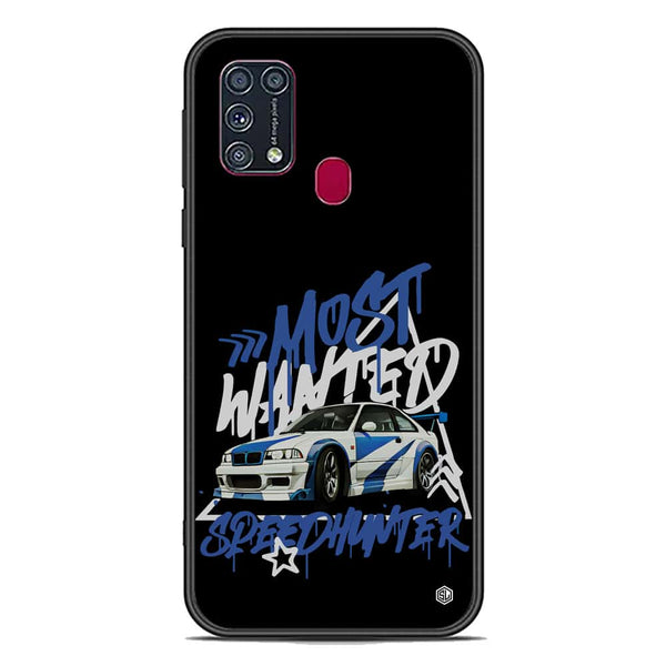 Most Wanted Speedhunter Series Soft Phone Case - Premium Glass Case - Samsung Galaxy M31