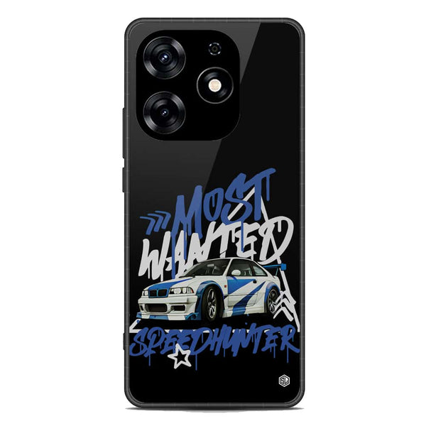 Most Wanted Speedhunter Series Soft Phone Case - Metal Case - Tecno Spark 10 Pro