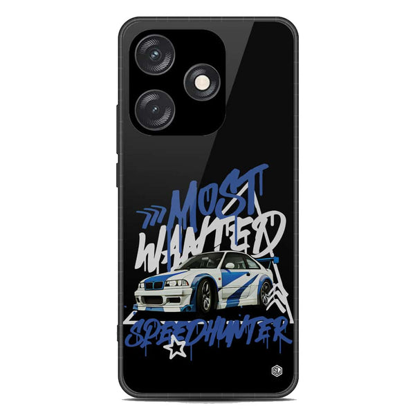 Most Wanted Speedhunter Series Soft Phone Case - Metal Case - Tecno Spark 10C