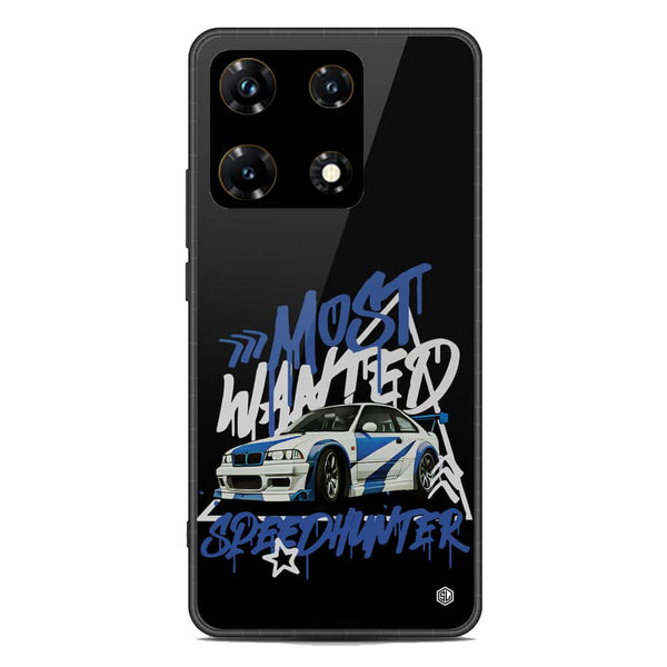 Most Wanted Speedhunter Series Soft Phone Case - Metal Case - Infinix Note 30 Pro