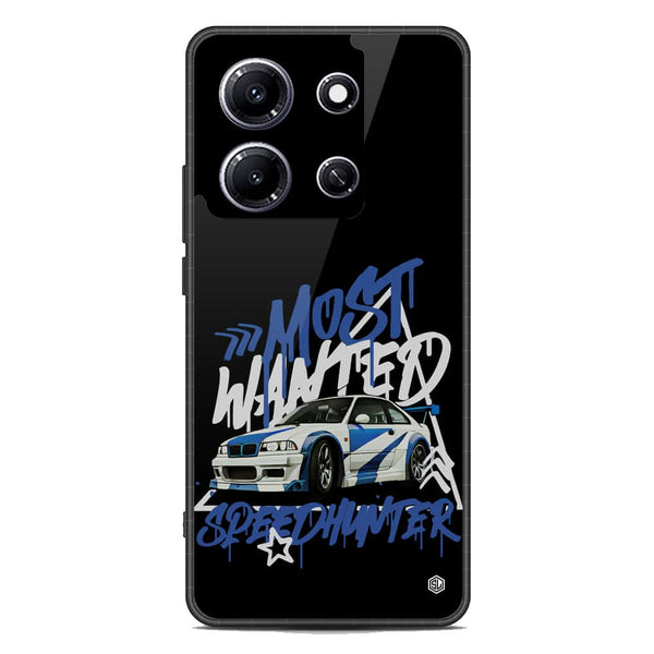 Most Wanted Speedhunter Series Soft Phone Case - Metal Case - Infinix Note 30i