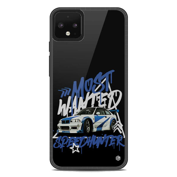 Most Wanted Speedhunter Series Soft Phone Case - Metal Case - Google Pixel 4 XL