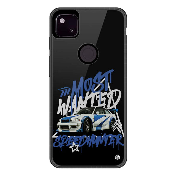 Most Wanted Speedhunter Series Soft Phone Case - Metal Case - Google Pixel 4a