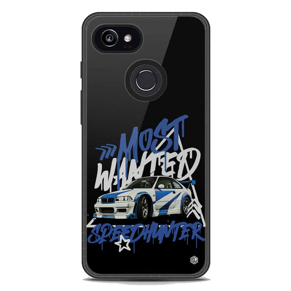 Most Wanted Speedhunter Series Soft Phone Case - Metal Case - Google Pixel 3