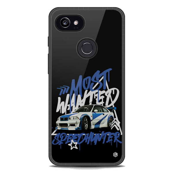 Most Wanted Speedhunter Series Soft Phone Case - Metal Case - Google Pixel 2 XL